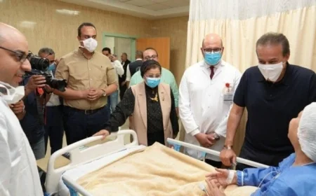 نجاح غير مسبوق في مستشفى ملوي بالمنيا مع أول عملية زراعة للصمام الأورطي بالقسطرة بتقنية TAVI بتكلفة مليون جنيه