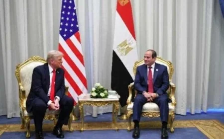 الرئيس السيسي وترامب يلتقيان في قمة مجموعة السبع في فرنسا فرص جديدة للتعاون الدولي