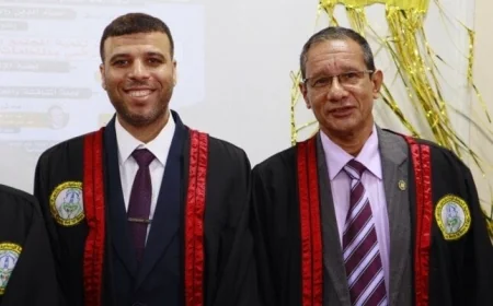 جامعة الأزهر تمنح جوائز الماجستير المتميزة للصحفي حسام راضي عن بحثه في التحول الرقمي