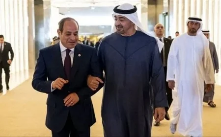الرئيس السيسي يؤكد دعم مصر الثابت لاستقرار وسيادة الإمارات الشقيقة