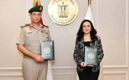 تعاون استثنائي بين القوات المسلحة ووزارة التضامن وجامعة القاهرة لتعزيز التنمية وبناء القدرات