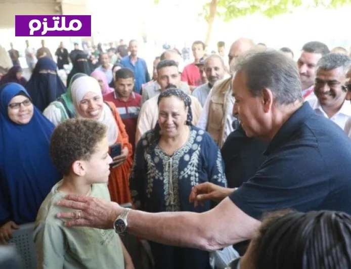 وزير الصحة يقوم بجولة تفقدية على مستشفيات الكبد والجهاز الهضمي والثلاثي الجامعيين في المنيا