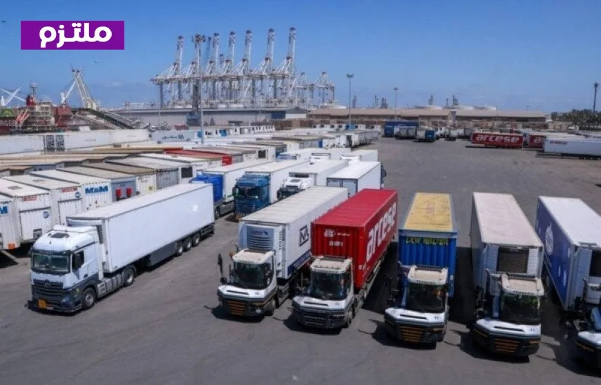 ميناء دمياط يرحب بوصول 63 شاحنة بضائع أوروبية في طريقها إلى دول الخليج عبر خدمة الرورو
