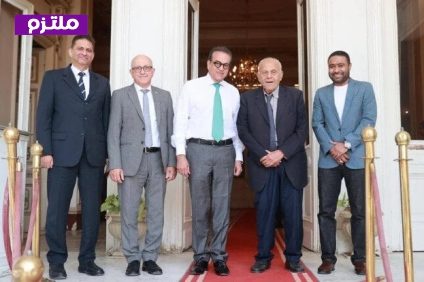وزير الصحة يلتقي السير مجدي يعقوب لبحث أحدث مستجدات علاج أمراض القلب