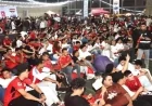 آلاف الطلاب في فان زون بجامعة عين شمس يدعمون المنتخب الوطني خلال كأس العالم 2026
