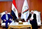وزير العدل يقدم التهاني لرئيسة هيئة النيابة الإدارية بمناسبة توليها منصبها الجديد