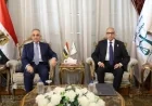 وزير العدل يقدم التهاني لرئيس مجلس الدولة بمناسبة تعيينه في المنصب الجديد