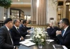 وزير الخارجية يناقش مستقبل سياسات الهجرة مع المدير العام للمركز الدولي للتطوير