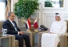 وزير الخارجية المصري ونظيره القطري يدعوان لخفض التصعيد في المنطقة لتعزيز الاستقرار والأمن