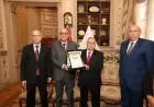 رئيس قضايا الدولة يهنئ رئيس محكمة النقض بمناسبة توليه منصبه الجديد