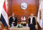 رئيسة هيئة النيابة الإدارية تستقبل رئيسة المجلس القومي للمرأة لتهنئتها