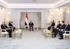 السيسي يرحب بالدبيبة ويشدد على أهمية وحدة واستقرار ليبيا في العلاقات المصرية الليبية