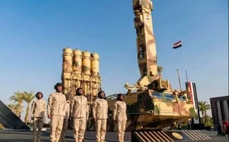 مصر تعرض للمرة الأولى منظومة الدفاع الجوي S-300VM Antey-2500 الأقوى في الشرق الأوسط