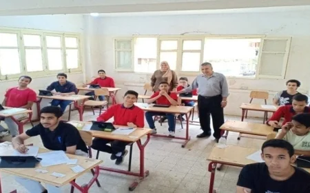 امتحانات الثانوية العامة 2026 تشهد رقابة مشددة وفرقة متابعة داخل لجان امتحان اللغة الأجنبية الأولى