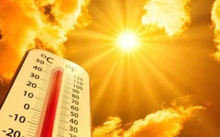 الأرصاد الجوية تحذر من طقس حار ورطب يوم الاثنين في مصر