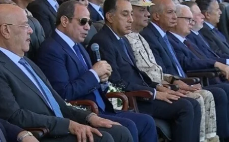 الرئيس السيسي يؤكد جاهزية مؤسسات الدولة لمواجهة تحديات متعددة في آن واحد
