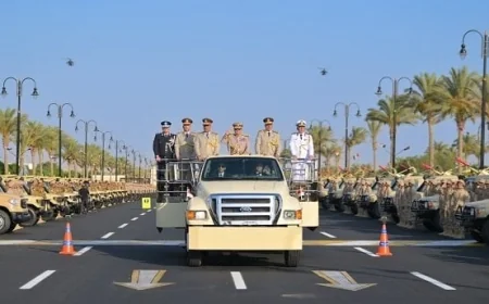 افتتاح مقر القيادة الاستراتيجية عرض مميز لمركبات مدرعة متخصصة بمكافحة الإرهاب