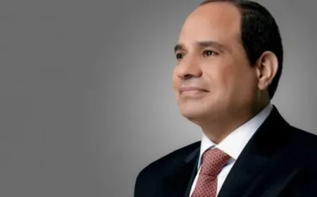 الرئيس السيسي يوجه الشكر لمنتخب مصر ويعبر عن فخره بإنجازهم الاستثنائي