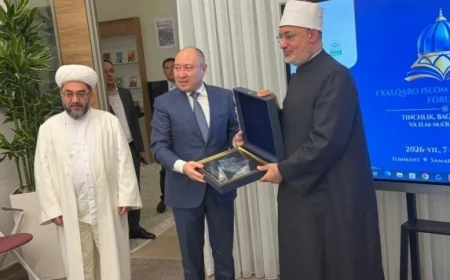مفتي الجمهورية يبرز أهمية العلاقات المصرية الأوزبكية ويدعو لتقوية التعاون بين البلدين