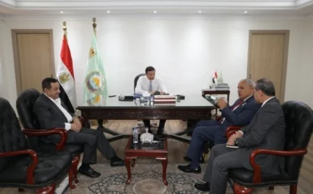 وزير الزراعة يناقش مع الفاو دعم مبادرة إحياء القرية المنتجة من أجل تعزيز التنمية الريفية
