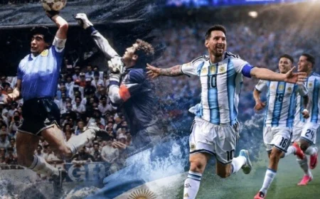 مواجهة نارية بين الأرجنتين وإنجلترا هل يقود ميسي بلاده نحو النصر عبر أقدامه أم يتكرر فعل الأسطورة ماردونا في نصف النهائي؟