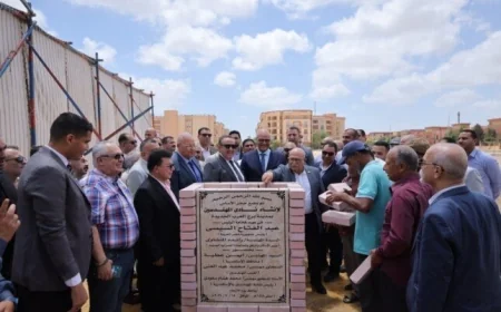 مشروع نادي المهندسين في برج العرب الجديدة يبدأ انطلاقه لتحسين الخدمات الاجتماعية