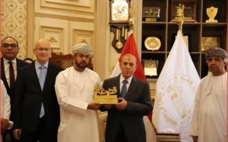 محكمة النقض تعزز التعاون القضائي مع سلطنة عُمان من خلال استقبال وفد قضائي مميز