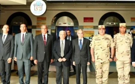 فرحة كبيرة في مستشفى 57357 بتسليم شهادات الإعفاء الطبي وعروض موسيقية عسكرية لدعم الأطفال