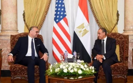 مباحثات مصر والولايات المتحدة تتناول مستجدات ليبيا والسودان وتعزيز الأمن المائي في المنطقة