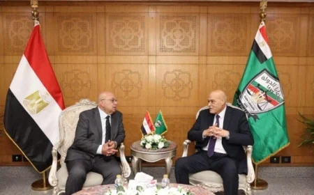 رئيس هيئة قضايا الدولة يستقبل رئيس نادي قضاة مصر تهنئة بمناسبة توليه المنصب الجديد