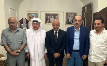مصطفى بكري يرحب بوفد رفيع من الهيئة العليا لشؤون العشائر في غزة مع صور حصرية