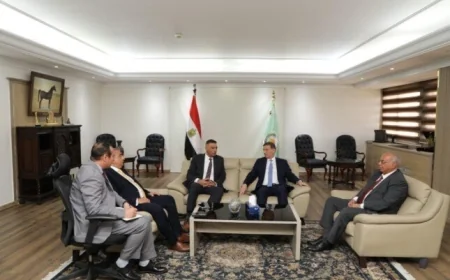 وزير الزراعة ومحافظ جنوب سيناء يتناولان تعزيز زراعة النخيل والزيتون لتحقيق التنمية الزراعية