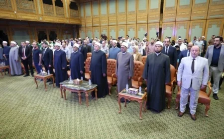 تكريم الفائزين في مسابقة سيبويه بحضور قيادات الأزهر لتعزيز اللغة العربية