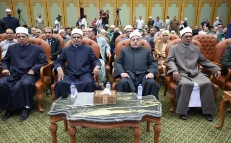 جامعة الأزهر تحتفل بتكريم الفائزين في مسابقة رواد العربية فيديو