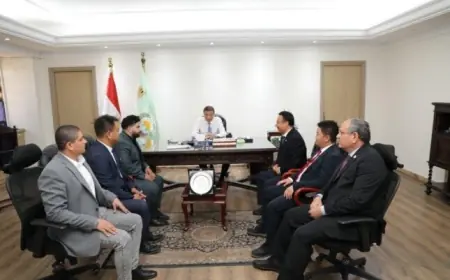 وزير الزراعة يتباحث مع ممثلي نيو هوب الصينية حول فرص التوسع في الاستثمارات وصناعة الأعلاف