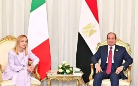 زيارة رئيسة وزراء إيطاليا لمصر تعزز التعاون بين السيسي وميلوني وتفتح آفاق جديدة