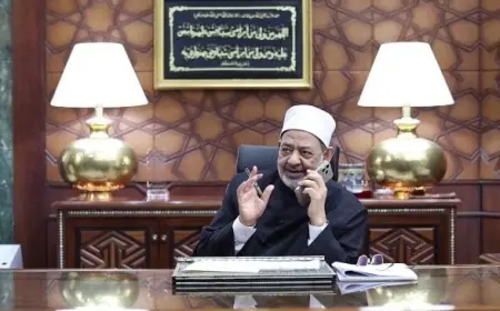 الأولى أدبي بالثانوية الأزهرية تسأل شيخ الأزهر عن نتيجة أختها التوأم فيديو مثير