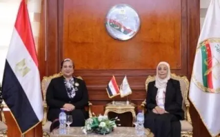 رئيسة هيئة النيابة الإدارية تستقبل رئيسة المجلس القومي للمرأة لتهنئتها