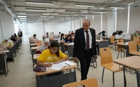 عزيمة قوية لعام جديد 1750 طالبًا يتنافسون في اختبارات القبول بالجامعة المصرية اليابانية