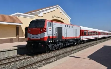 السكة الحديد تطلق خدمة جديدة لمواطني شمال سيناء على خط القنطرة شرق بئر العبد