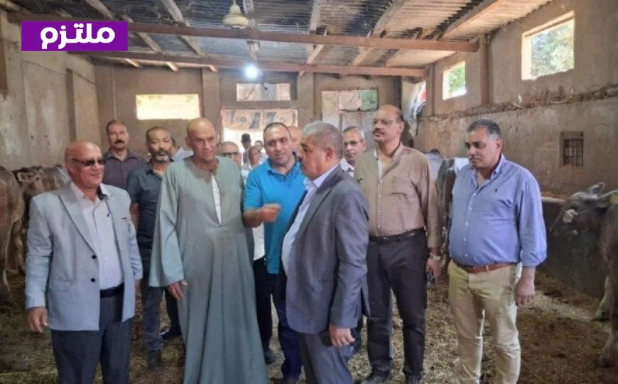 رئيس الإصلاح الزراعي يزور مشروعات وأنشطة الهيئة في المنوفية ويطلع على تطورات الجمعيات