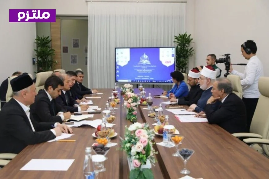 الضويني يناقش مع مستشار رئيس أوزبكستان سبل تعزيز التعاون المشترك