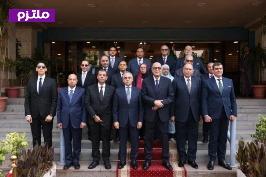 وزير العدل يهنئ رئيس قضايا الدولة بمناسبة توليه منصب جديد