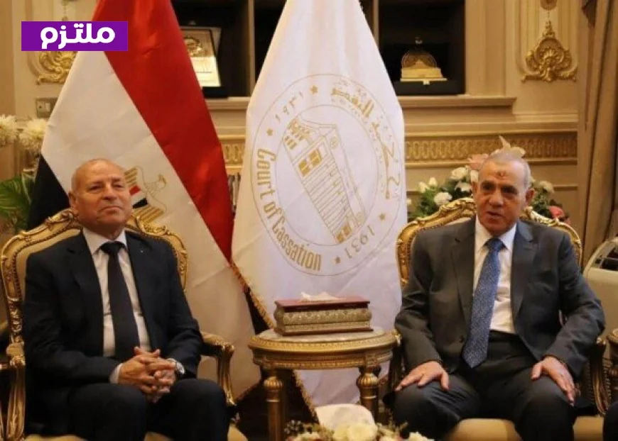 محافظ القاهرة يبارك لرئيس محكمة النقض بمناسبة بداية ولايته الجديدة