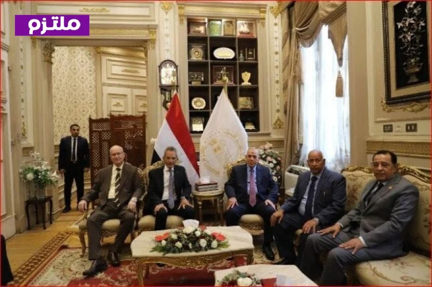 وزير شؤون المجالس النيابية يستقبل رئيس محكمة النقض لتهنئته بالمنصب الجديد
