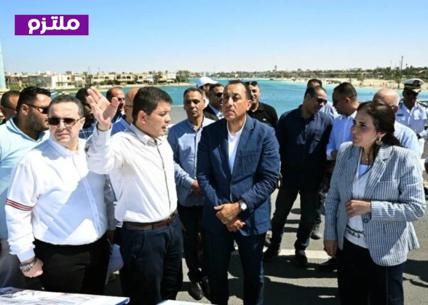 رئيس الوزراء في مارينا يؤكد أن بوغاز 24 يعزز السياحة ويحمي الساحل من التآكل