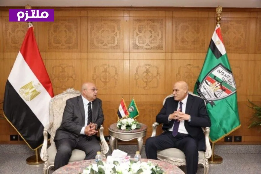 رئيس هيئة قضايا الدولة يستقبل رئيس نادي قضاة مصر تهنئة بمناسبة توليه المنصب الجديد