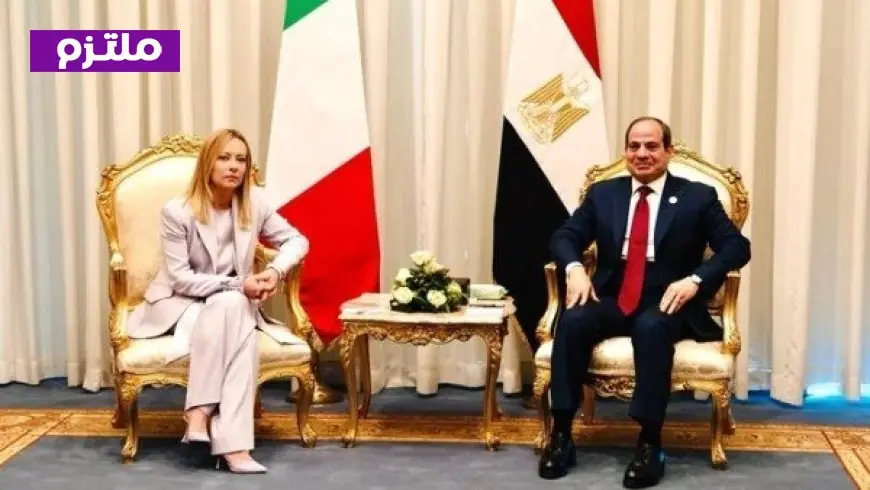 الرئيس السيسي ورئيسة وزراء إيطاليا يشددان على أهمية الحوار ووسائل السلام لإنهاء النزاعات