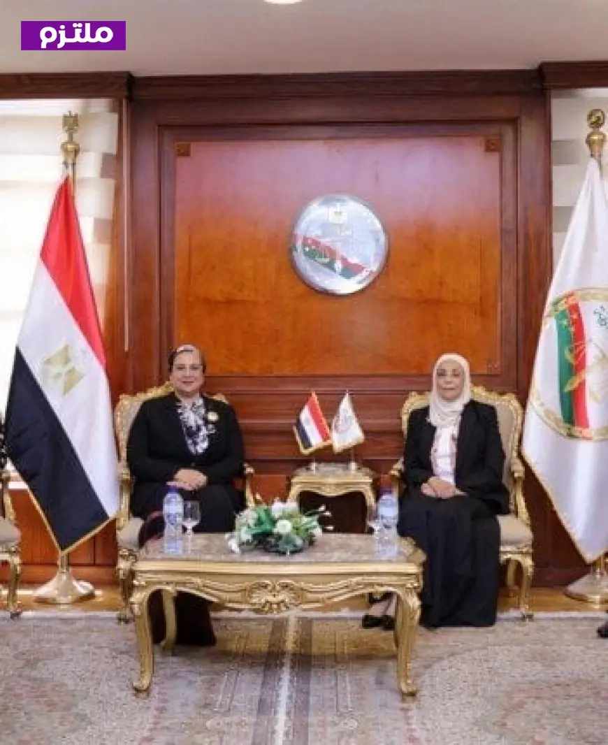 رئيسة هيئة النيابة الإدارية تستقبل رئيسة المجلس القومي للمرأة لتهنئتها