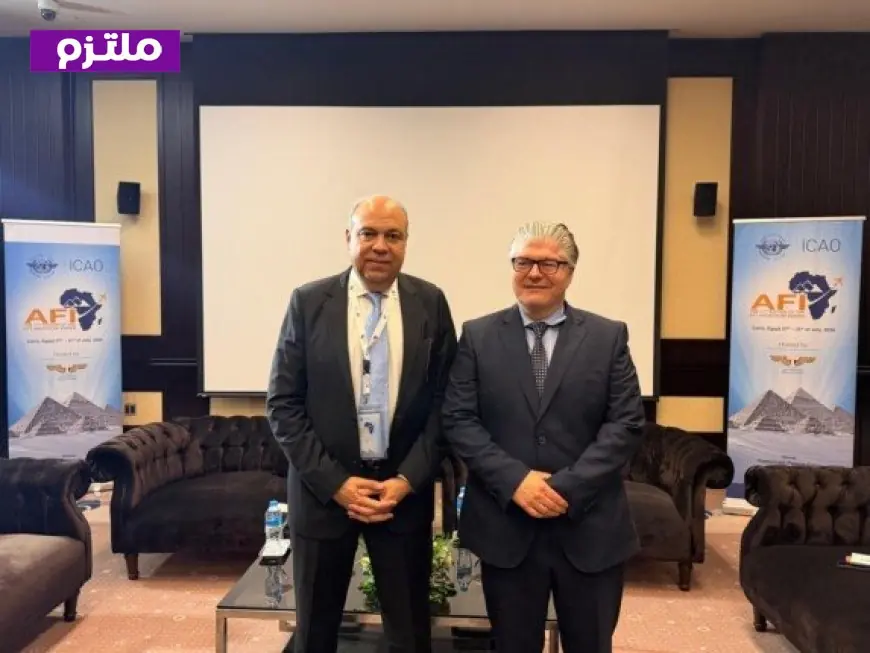 وزير الطيران المدني يناقش خطة تطوير الطيران المدني في إفريقيا مع سكرتير عام الإيكاو